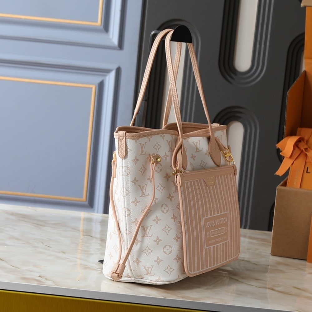 Louis Vuitton Neverfull Inside Out MM Monogram Dune 31cm M25665