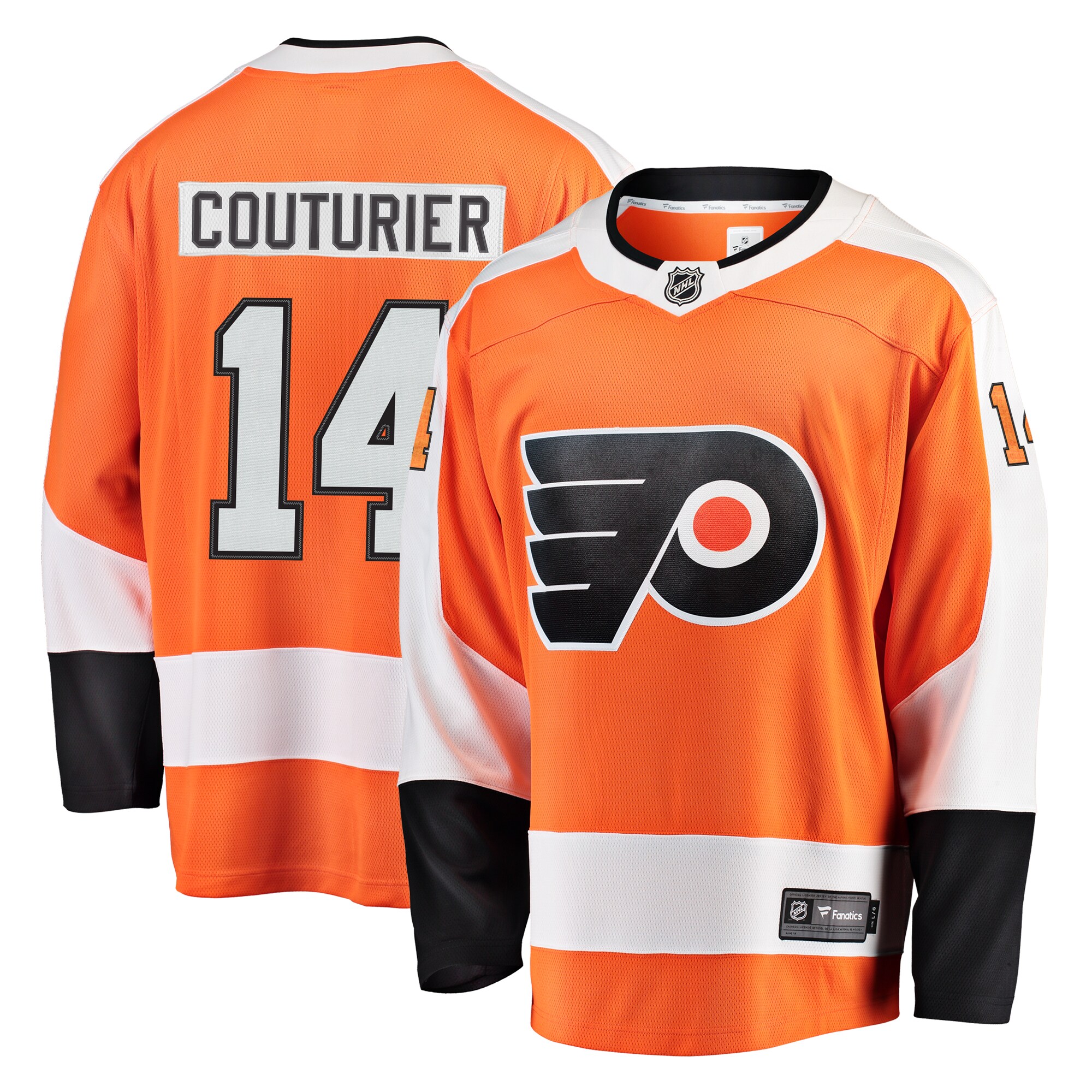 Sean Couturier Philadelphia Flyers Fanatics Breakaway Jersey – Orange