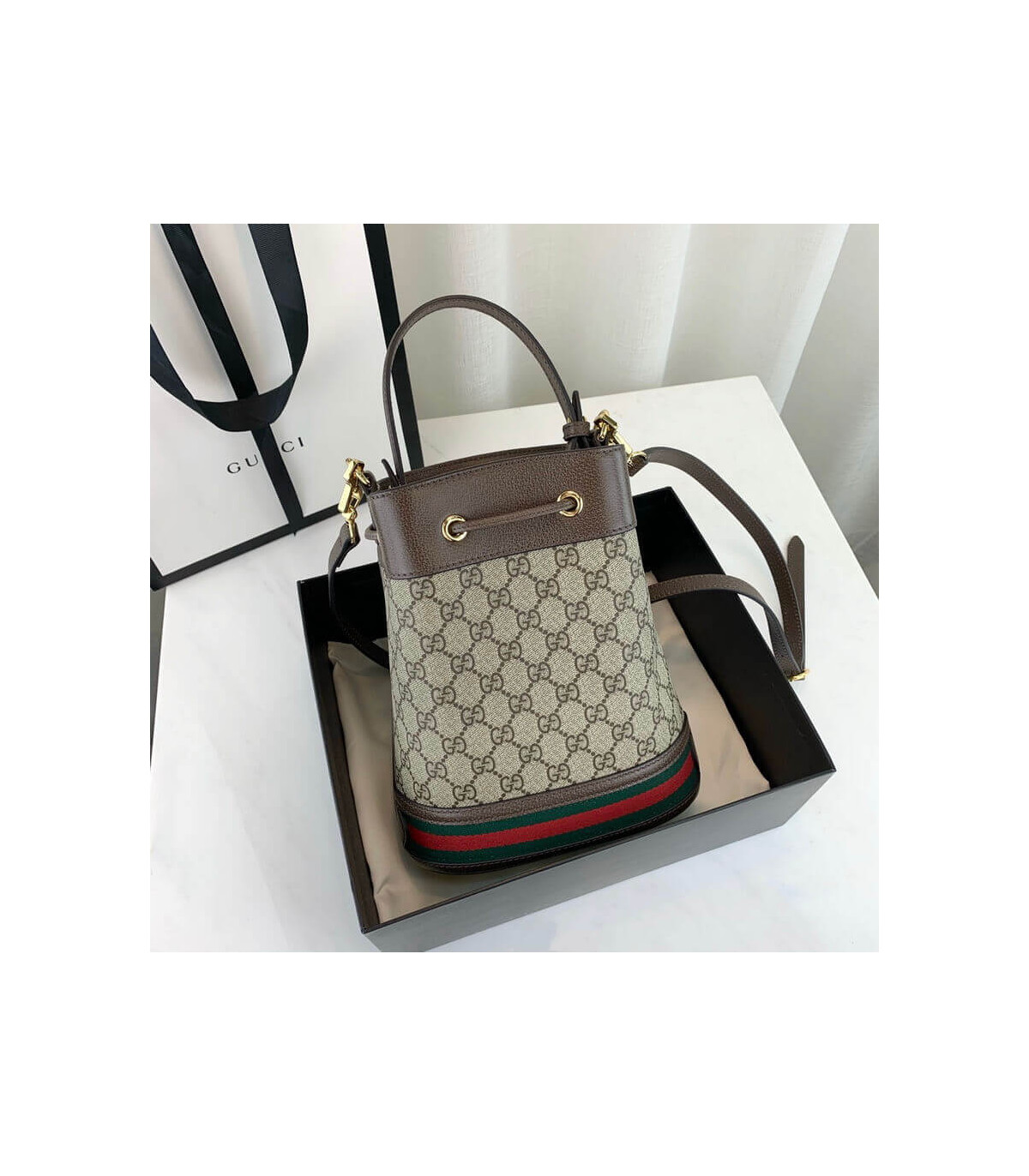 Gucci Ophidia Small GG Bucket Bag