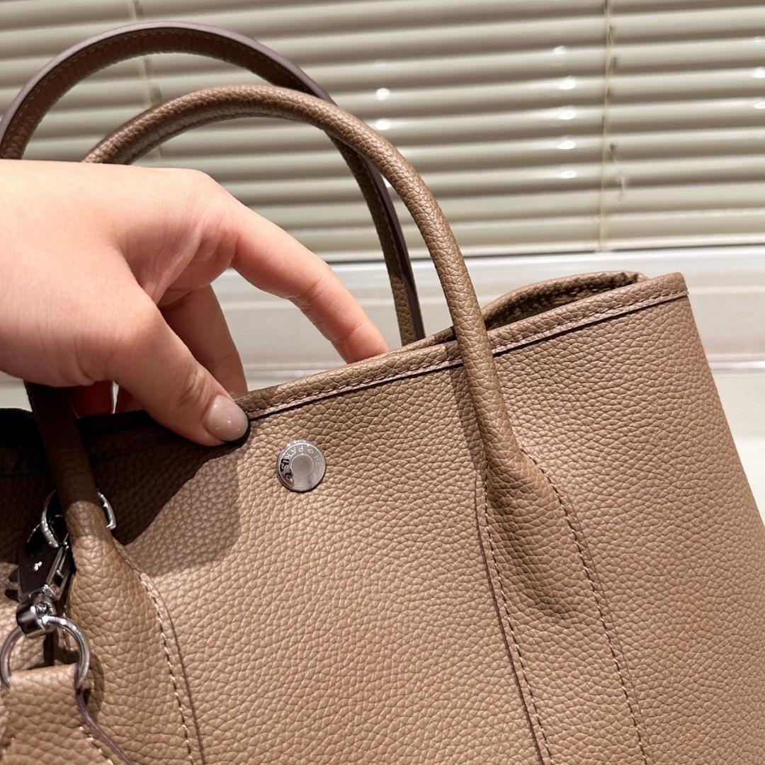 Hermes Garden Party Voyage 30 Bag Brown 30cm