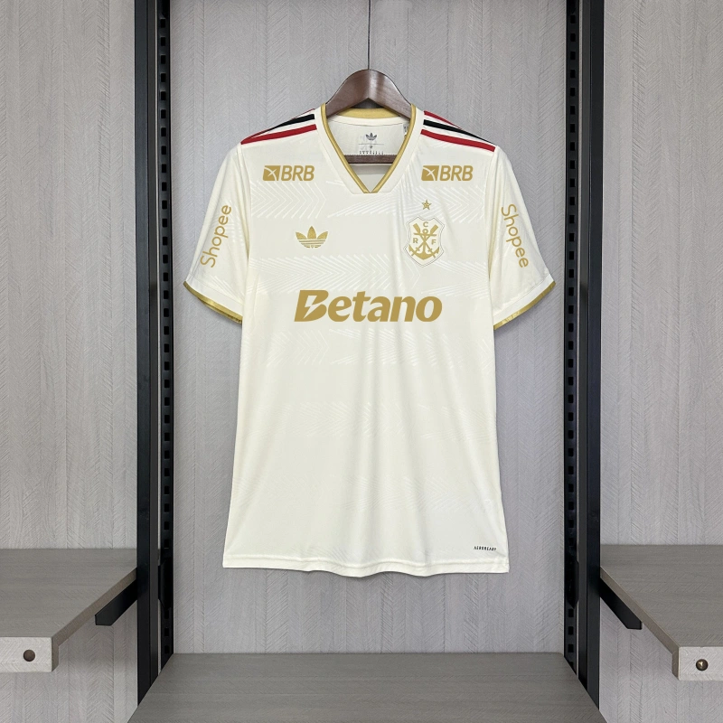 2025-26 Flamengo Third + Sponsor Football jersey