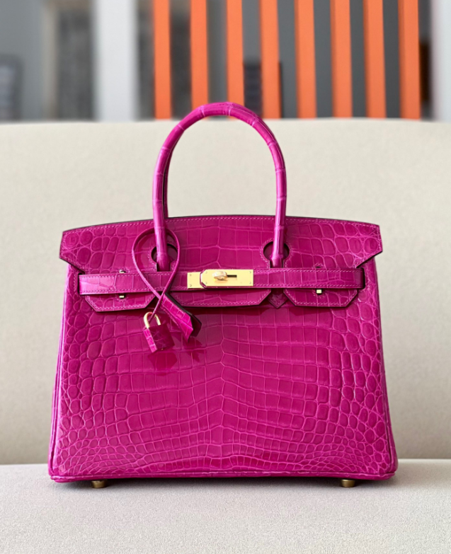 Hermès Birkin 30 crocodile skin