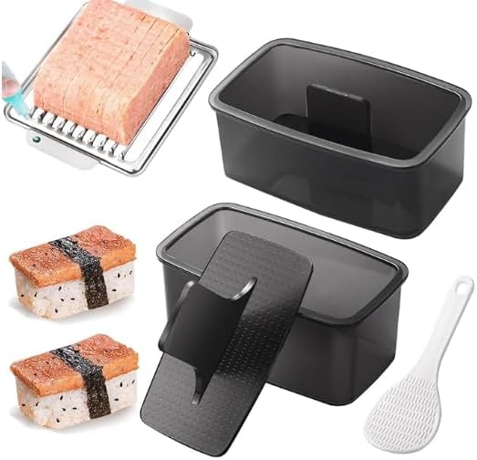 Stainless Steel Luncheon Meat Slicer | Perfect for Musubi, Easy to Use, Even Shaping