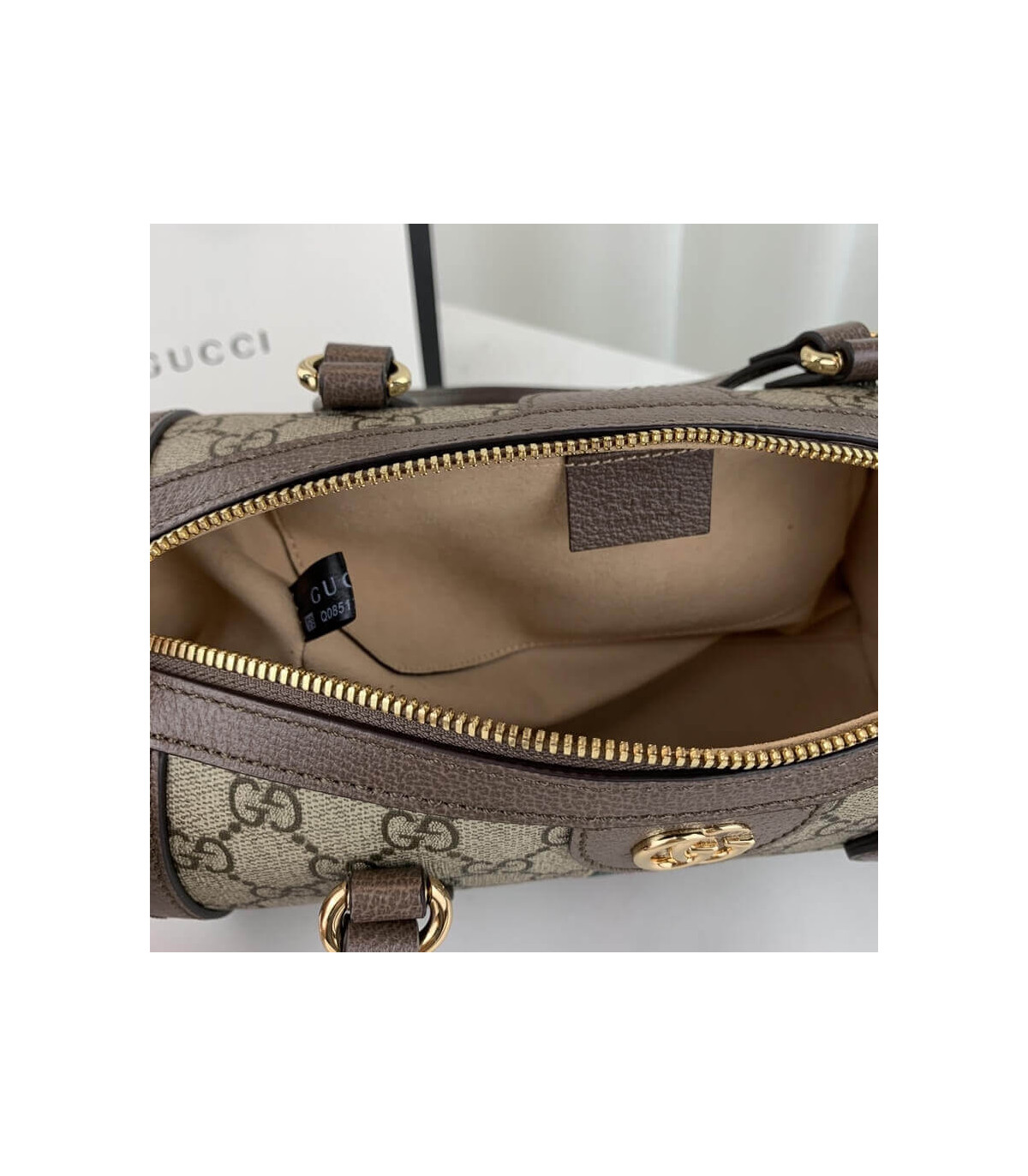 Gucci Ophidia GG Small Boston Bag