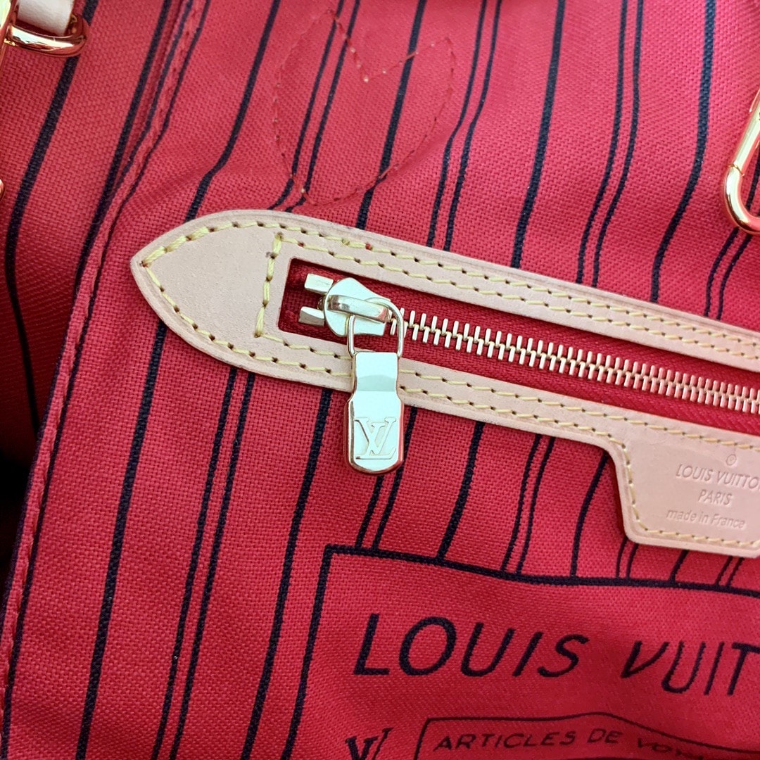 Louis Vuitton Neverfull PM Monogram Red 29Cm M41245