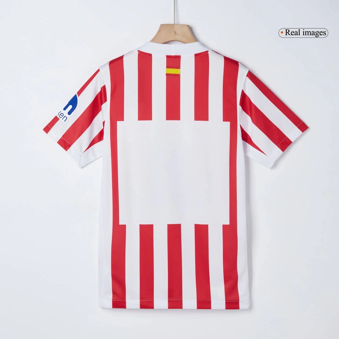 Atletico Madrid Home Soccer Jersey 2025/26 Red&White