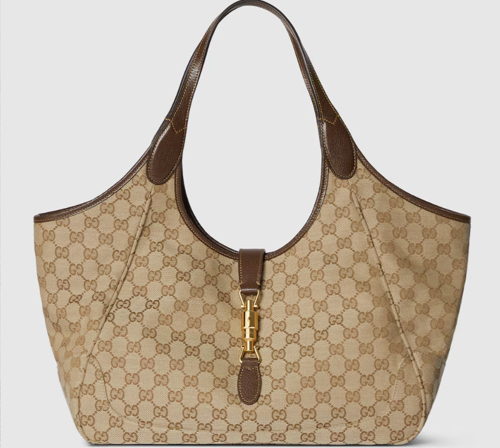 Gucci 866645 FAFV2 9651 Mercato medium tote bag Sand and Brown