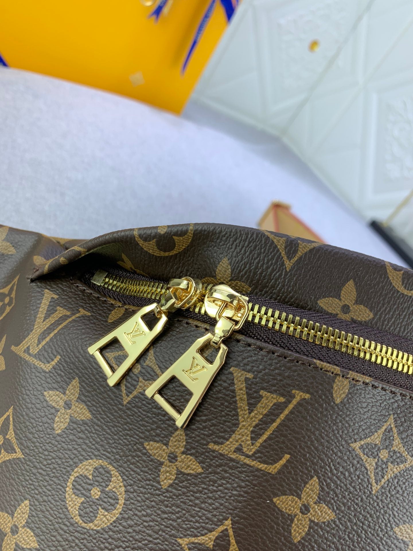 Louis Vuitton Monogram Bumbag Brown 37Cm