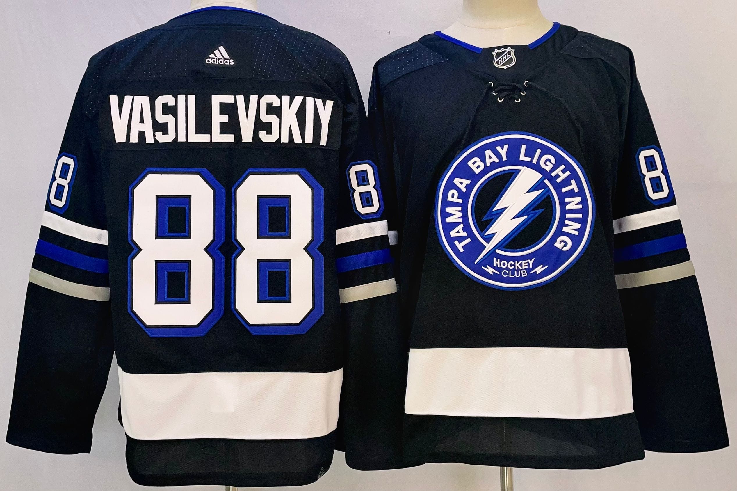 NHL  Tampa Bay Lightning  VASILEVSKIY # 88 Jersey