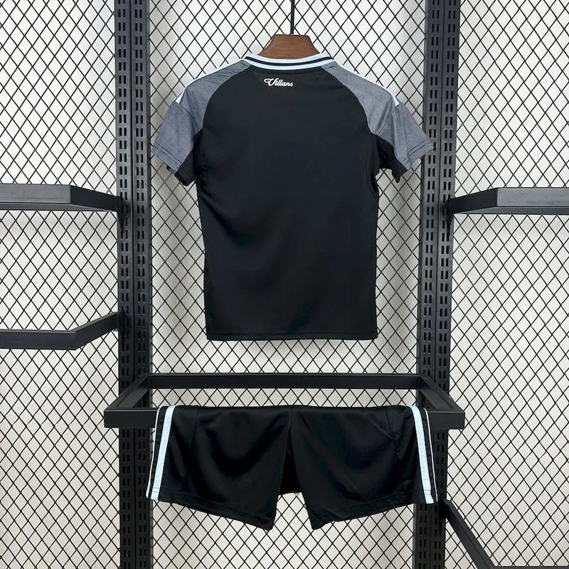 2025-26 Aston Villa away KIDS Football jersey