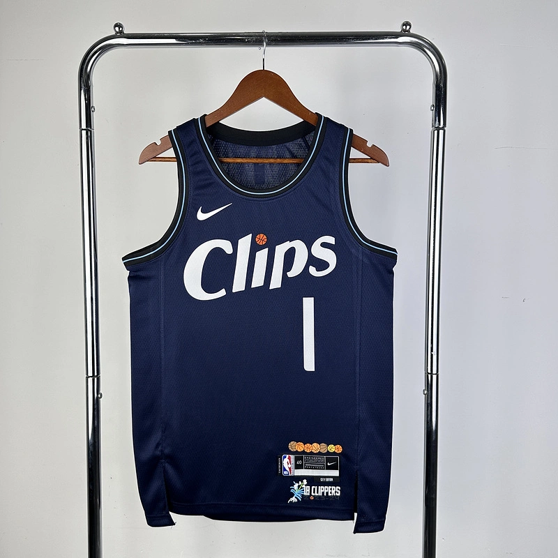 2024 NBA LA Clippers (1 HARDEN) Basketball Jersey