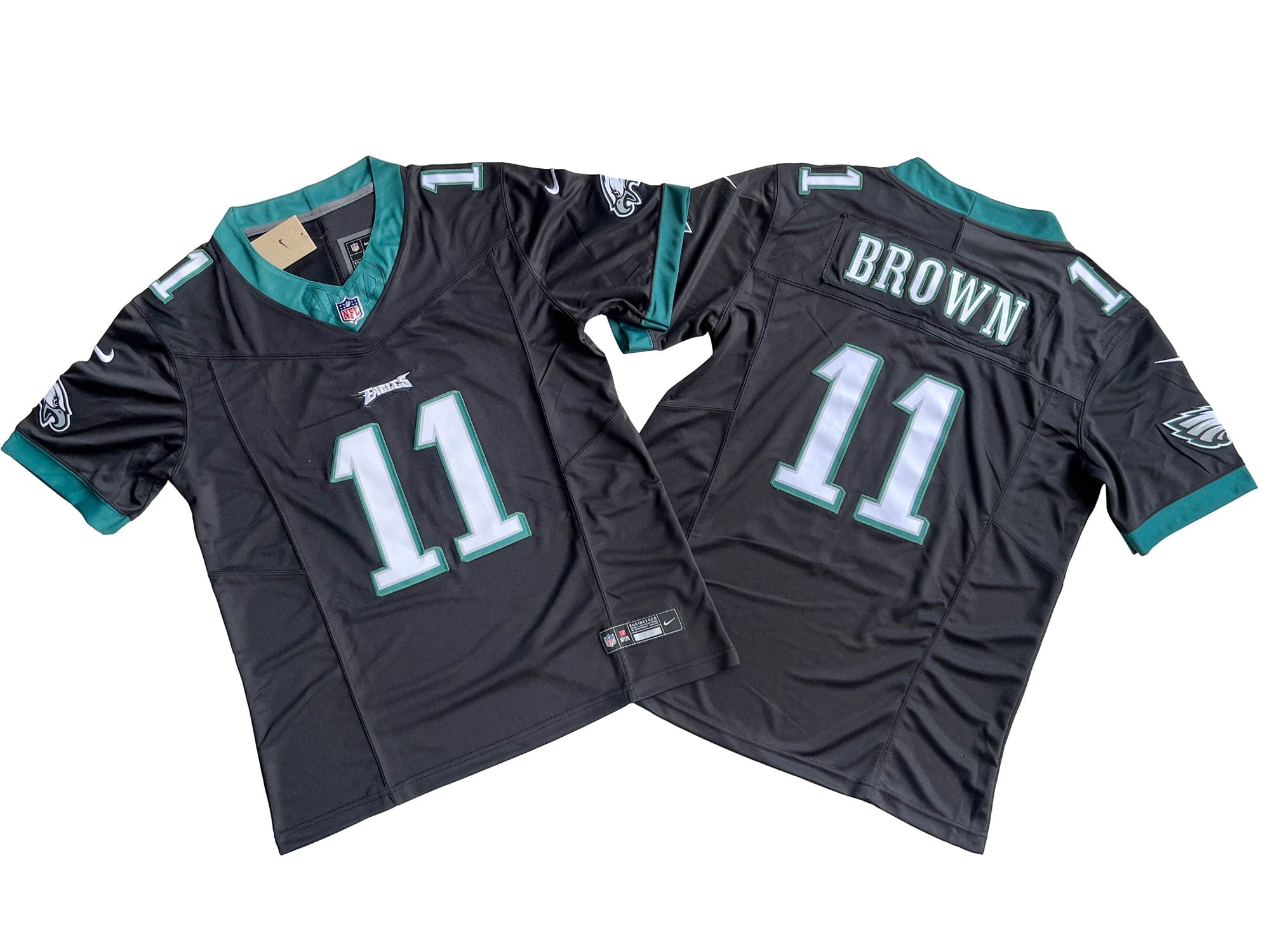 Philadelphia Eagles 11# A.J. Brown Nike Vapor F.U.S.E. Limited Jersey