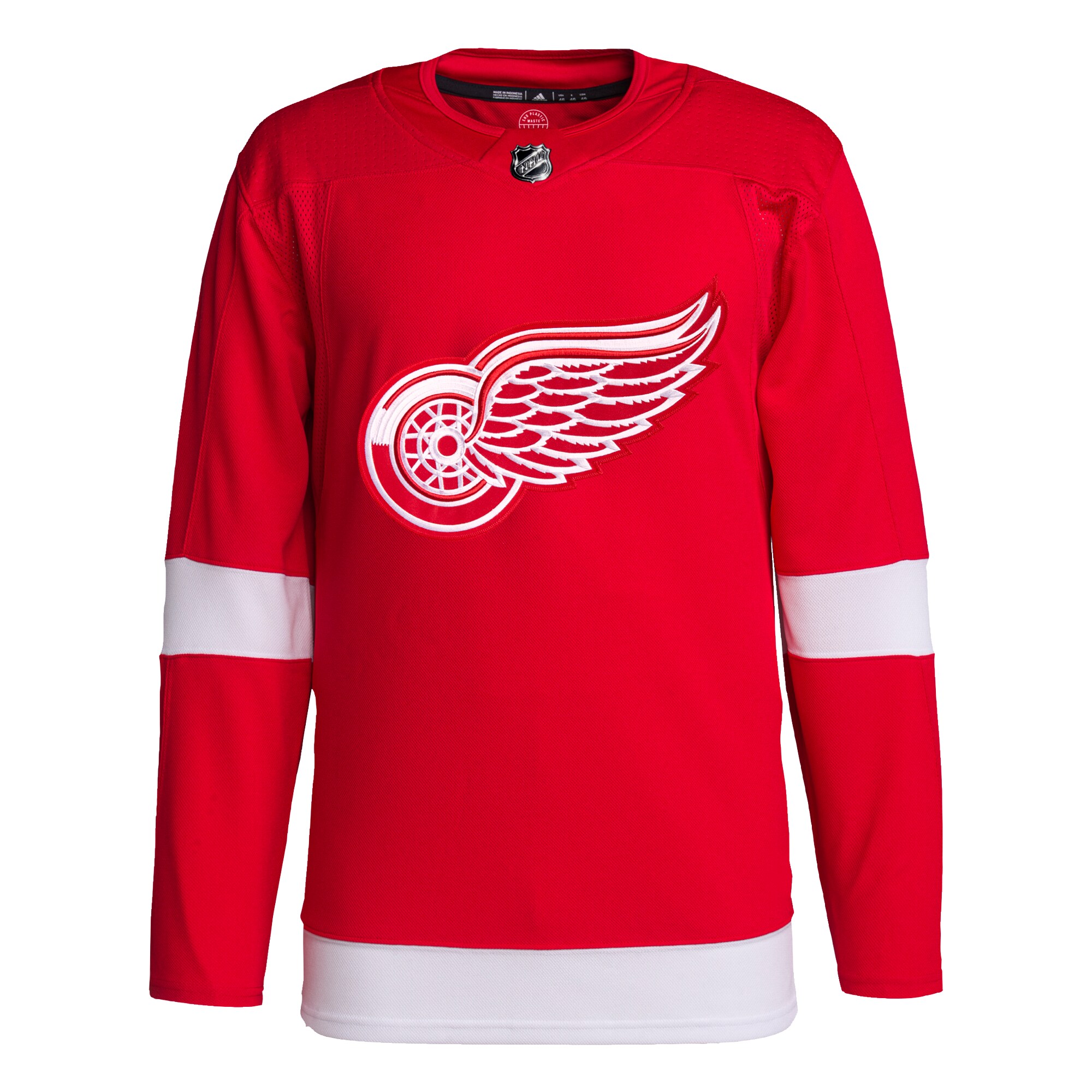 Detroit Red Wings adidas Home Primegreen Authentic Jersey – Red