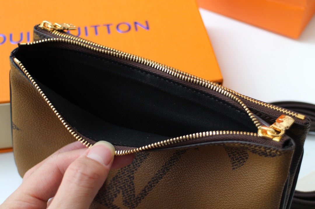 Louis Vuitton Double Zip Pochette 20Cm