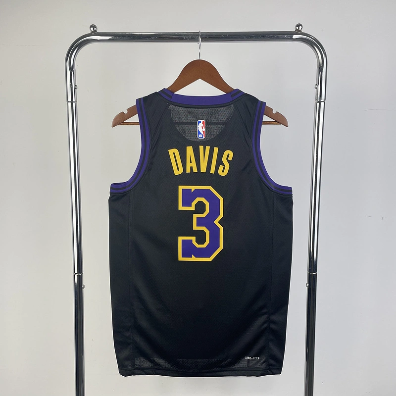 2024 NBA Lakers 3 DAVIS Basketball Jersey