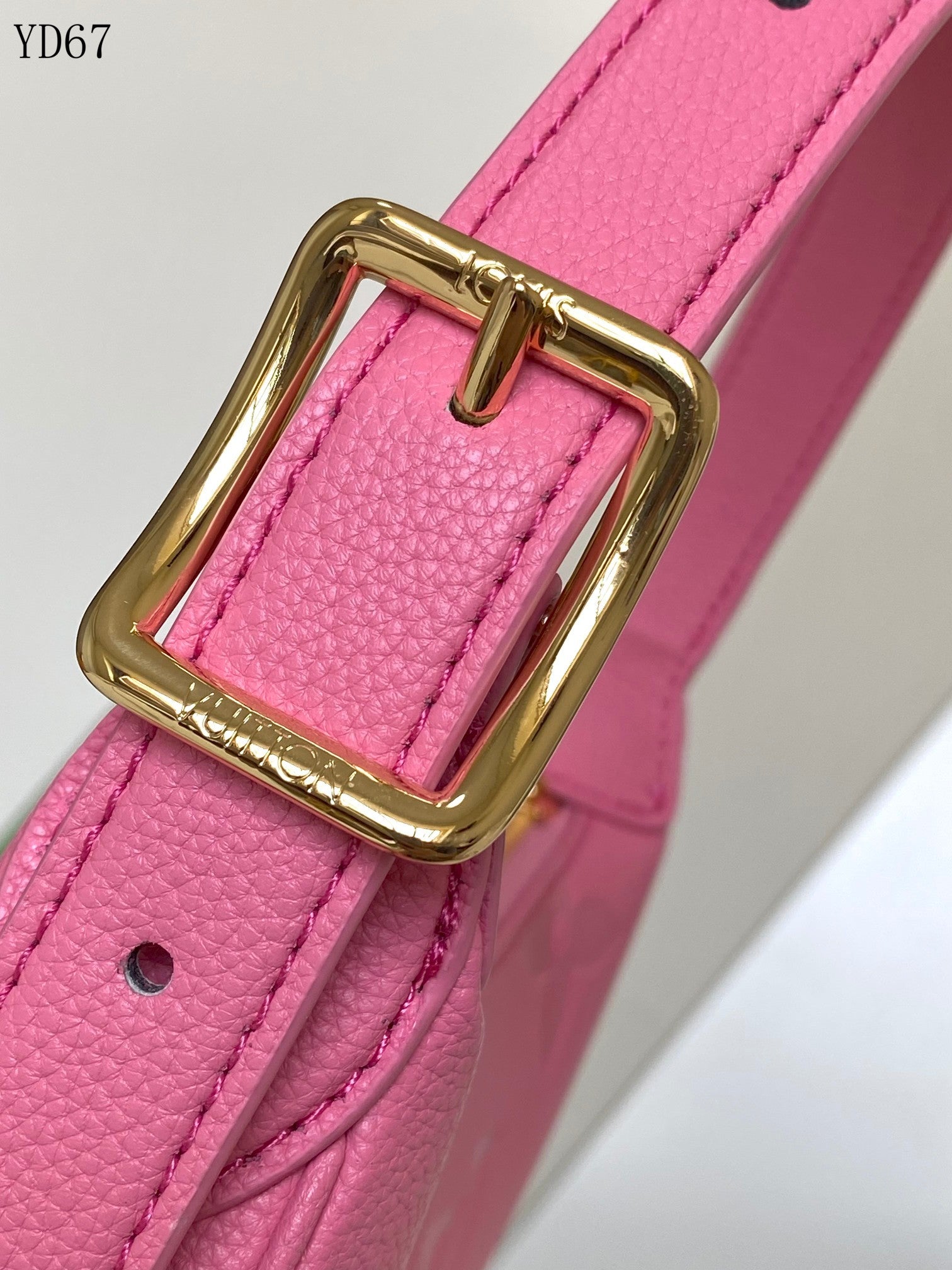 Louis Vuitton Monogram Empreinte Pink Shoulder Bag 20Cm M82391