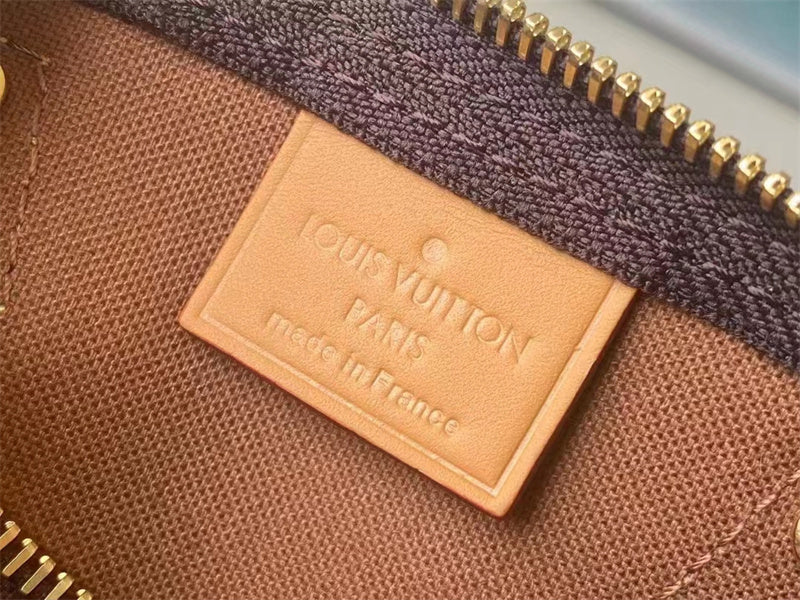 Louis Vuitton Nano Speedy Beige 16Cm