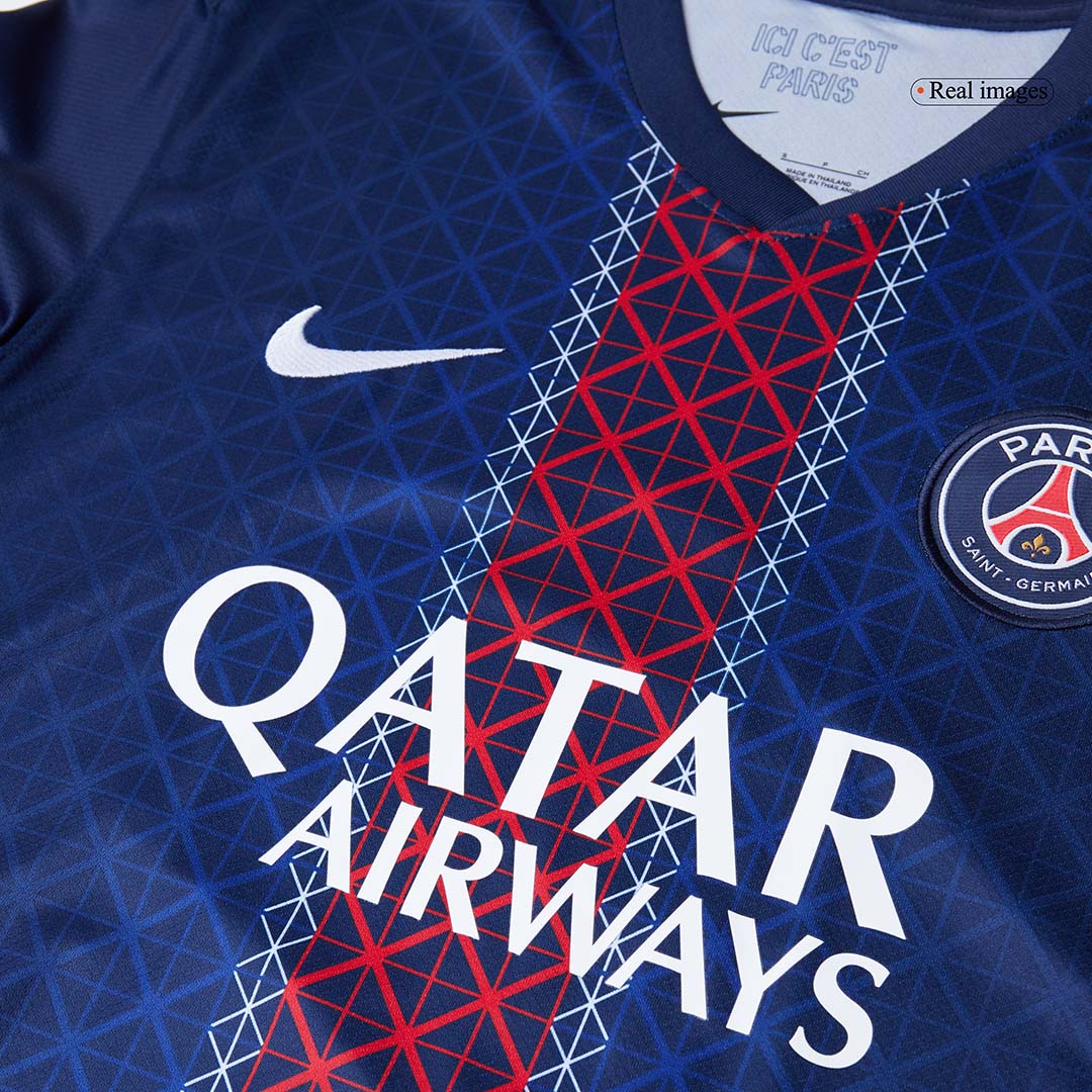 O.DEMBÉLÉ #10 PSG Home Soccer Jersey 2025/26