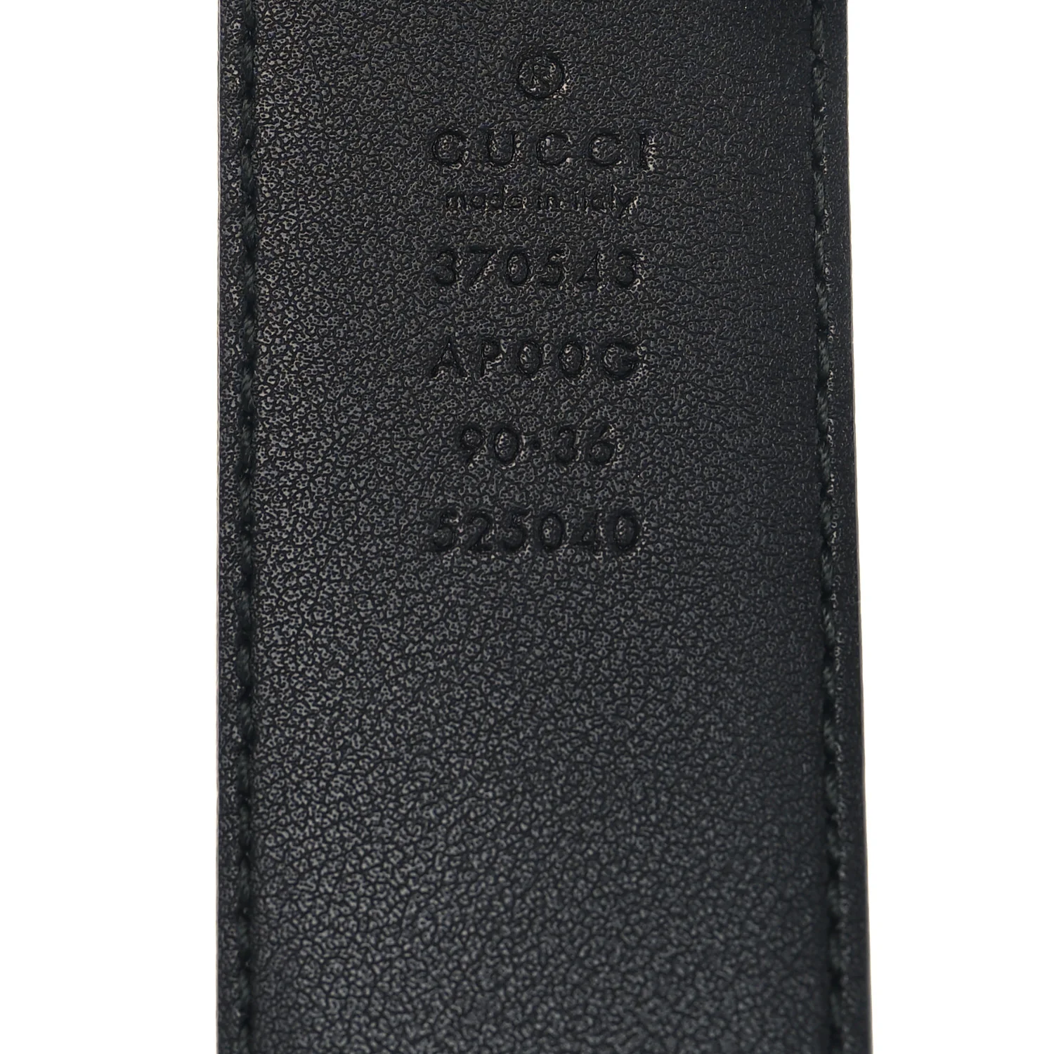Calfskin Interlocking G 37mm Belt 90 36 Black