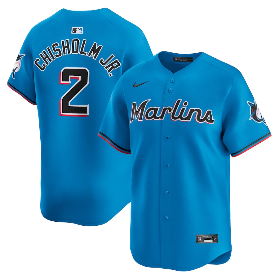 Jazz Chisholm Jr. Miami Marlins Alternate Limited Player Jersey  Blue