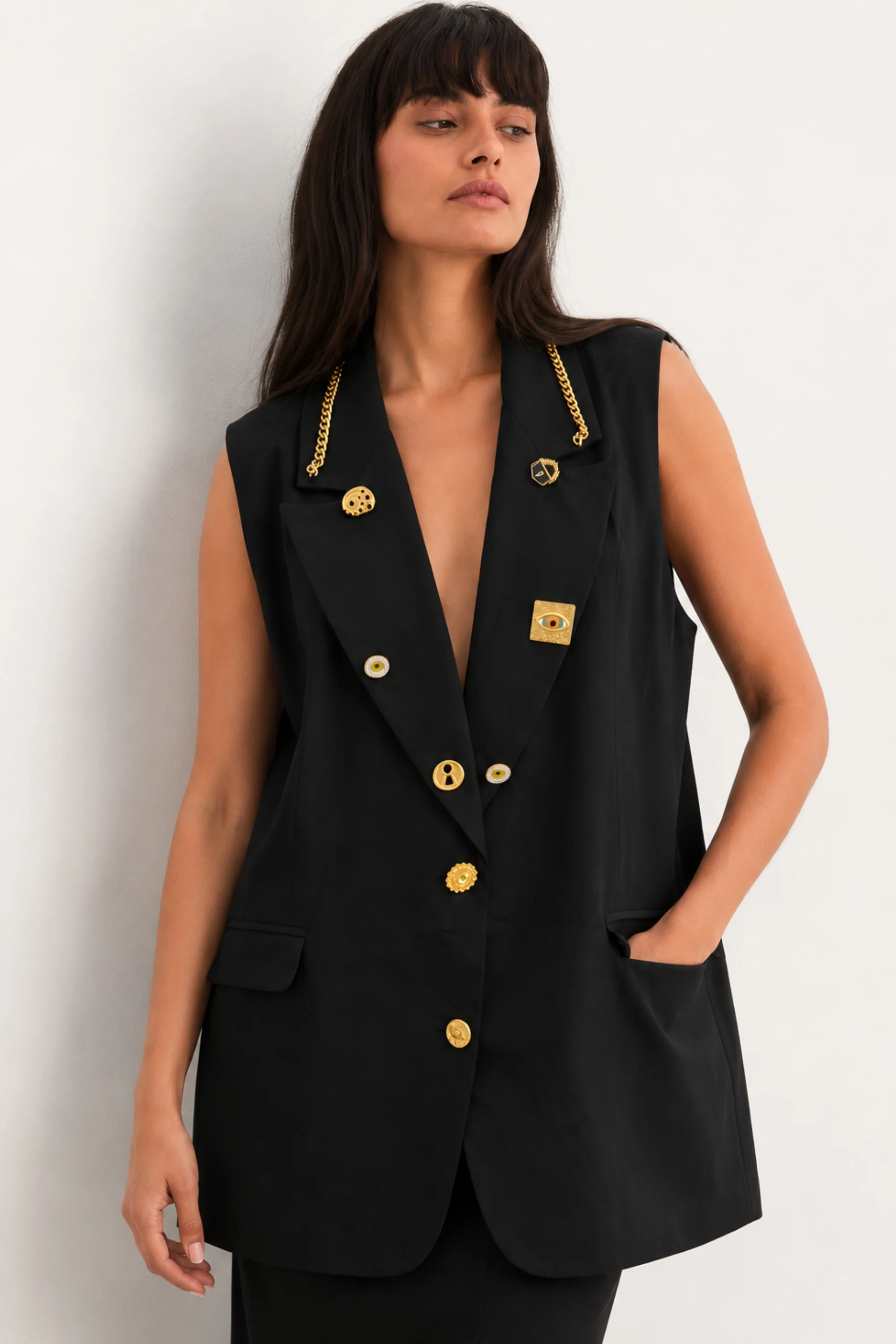 Noir Monarch Vest