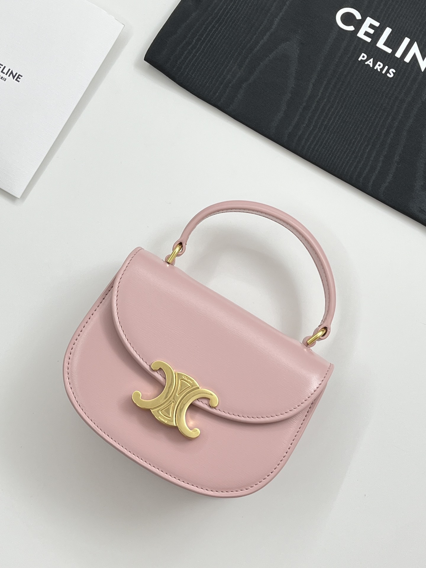 Celine Besace Cpea Mini Bag – Pink
