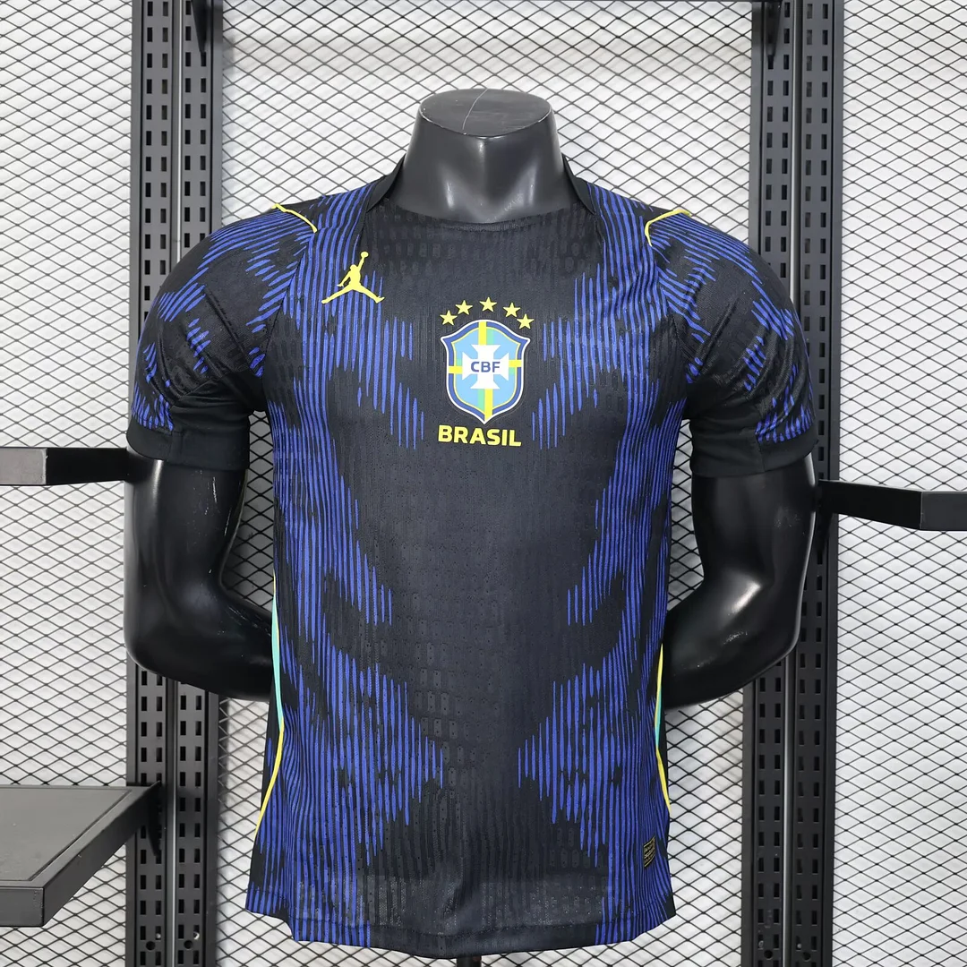 World Cup 2026 Brazil Team Away Football Jersey Player Version