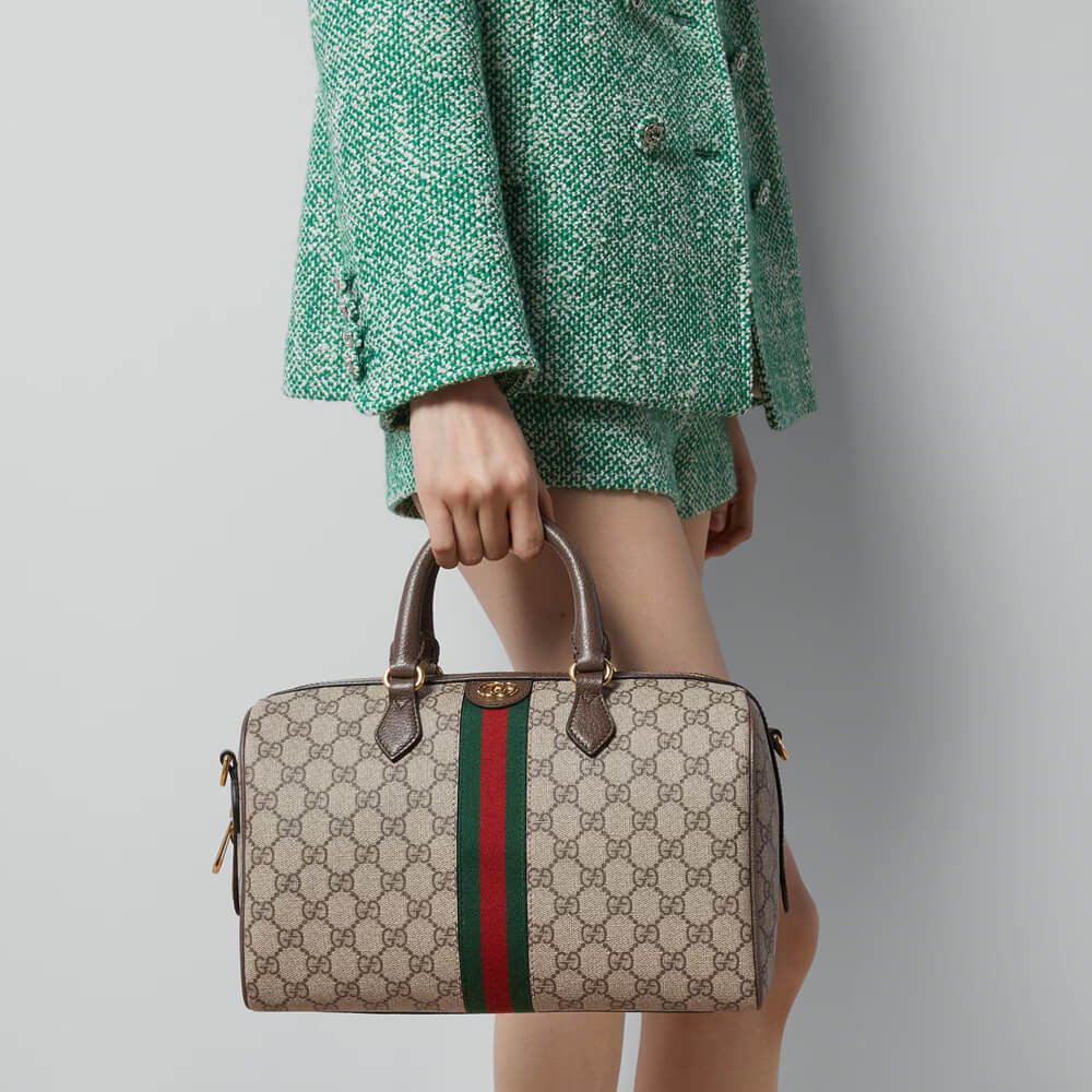 Gucci Ophidia GG Medium Top Handle Bag