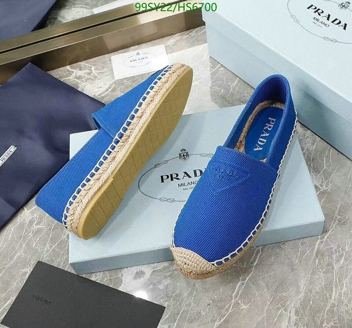Prada Cotton Drill Espadrilles Blue 1S839M3Lkef0013F020