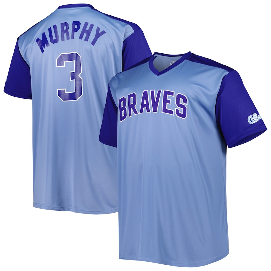 Dale Murphy Atlanta Braves Cooperstown Collection Player Jersey Blue/Royal