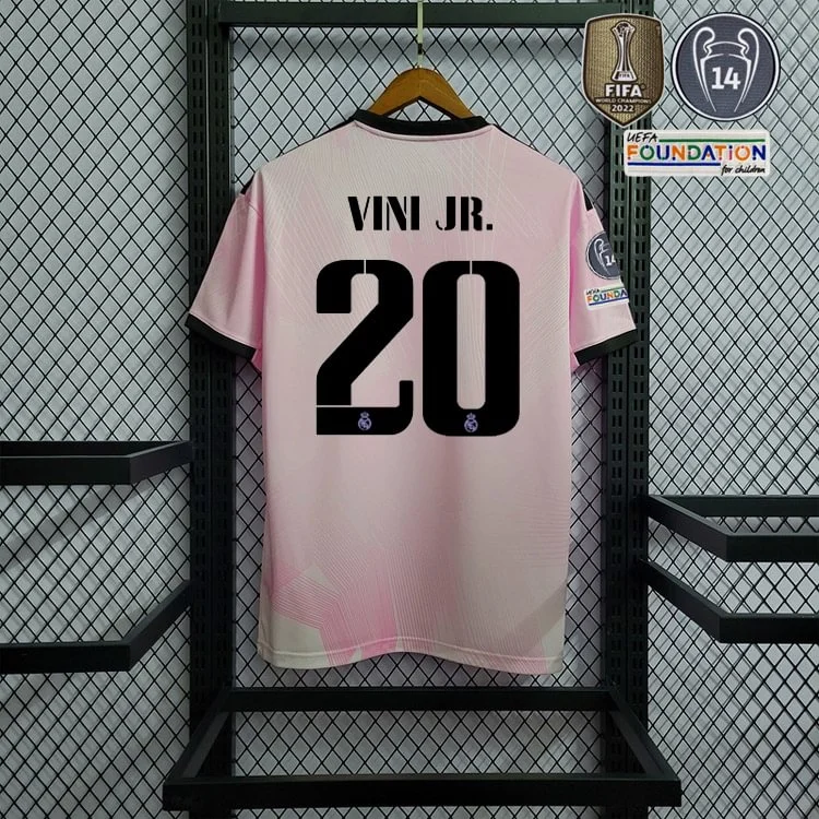 2022-23 Real Madrid Pink Y3 Special Edition Benzema vini jr. KROOS MODRIC Football jersey