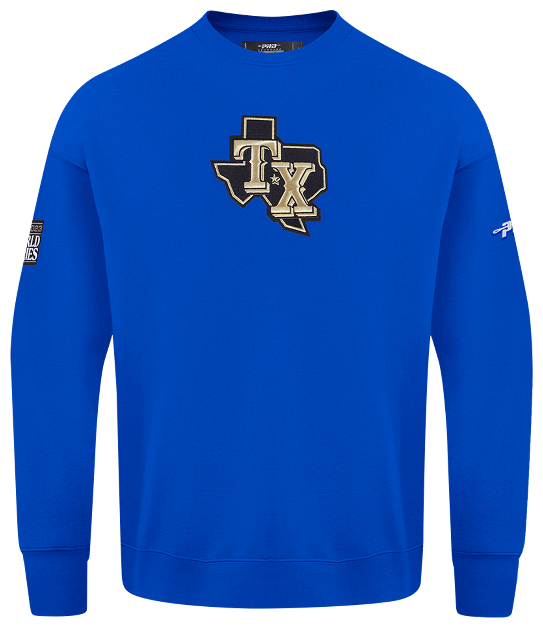 Pro Standard Rangers Champs Drop Shoulder Crew