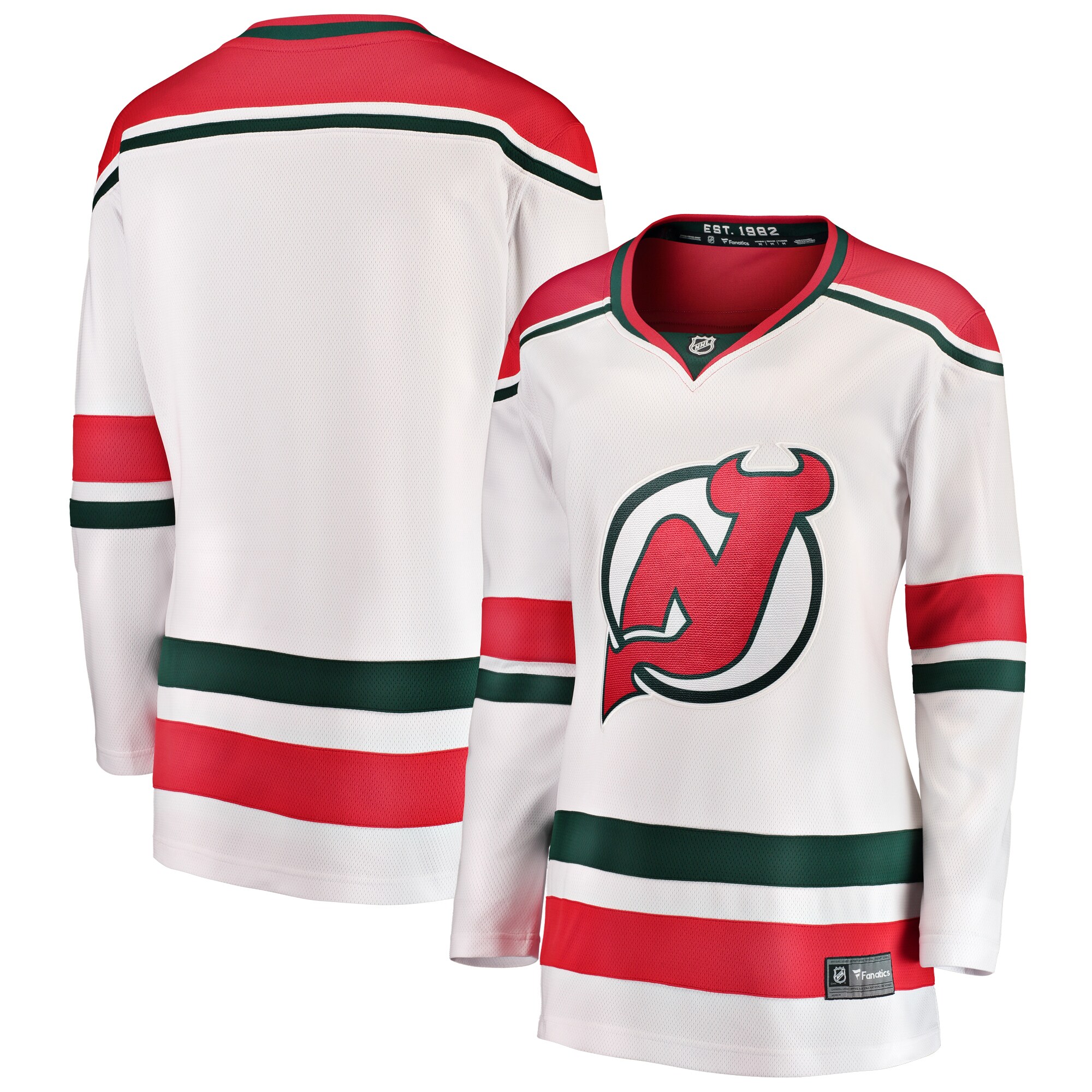 New Jersey Devils Fanatics Women’s Alternate Breakaway Jersey – White