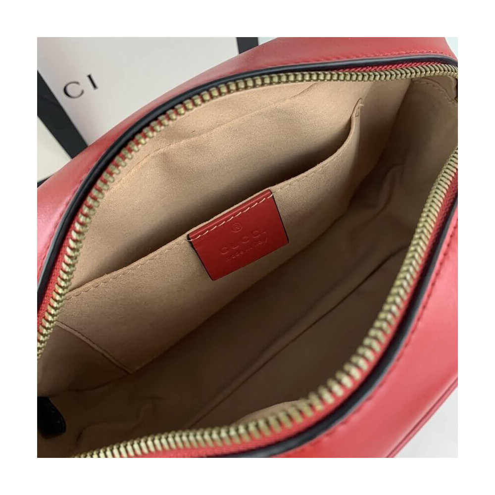 Gucci GG Marmont Small Shoulder Bag Red