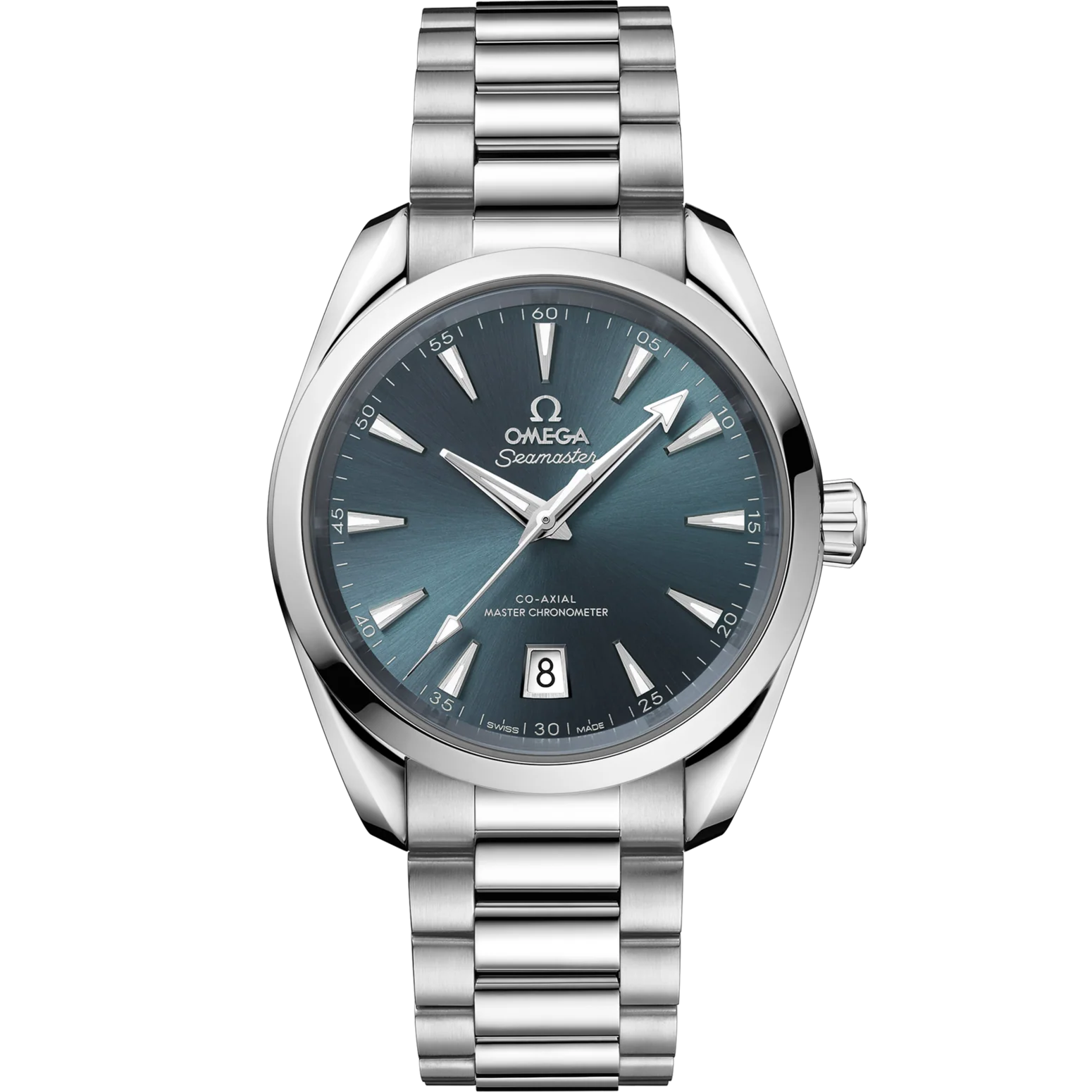 OMEGA Seamaster Aqua Terra 41 mm Atlantic blue Dial Stainless Steel Bracelet 220.10.38.20.03.003
