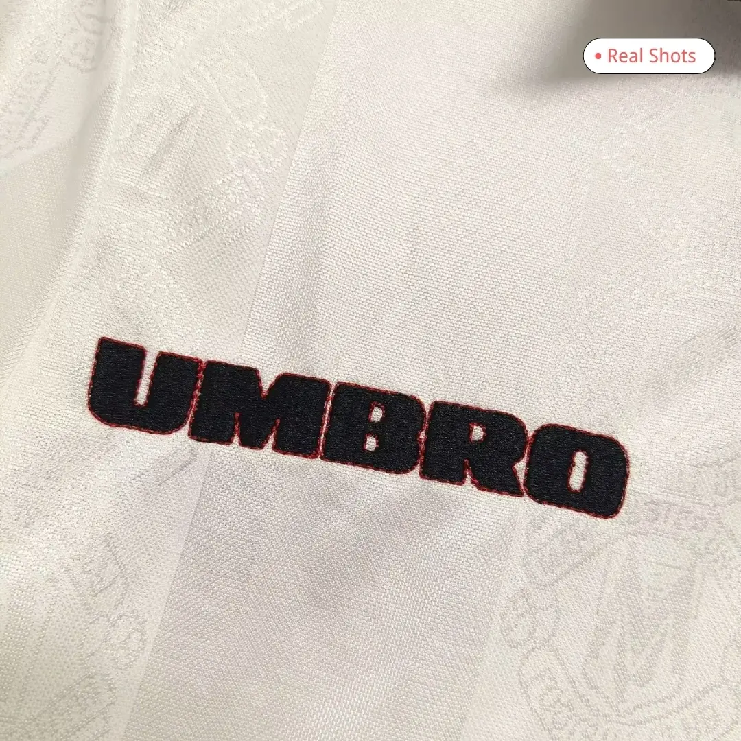 Manchester United 1998/99 Away Long Sleeve Retro Soccer Jersey