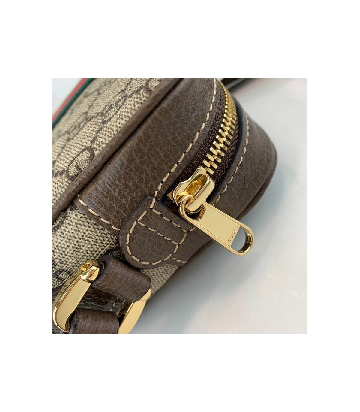 Gucci Ophidia GG Supreme Mini Bag Beige