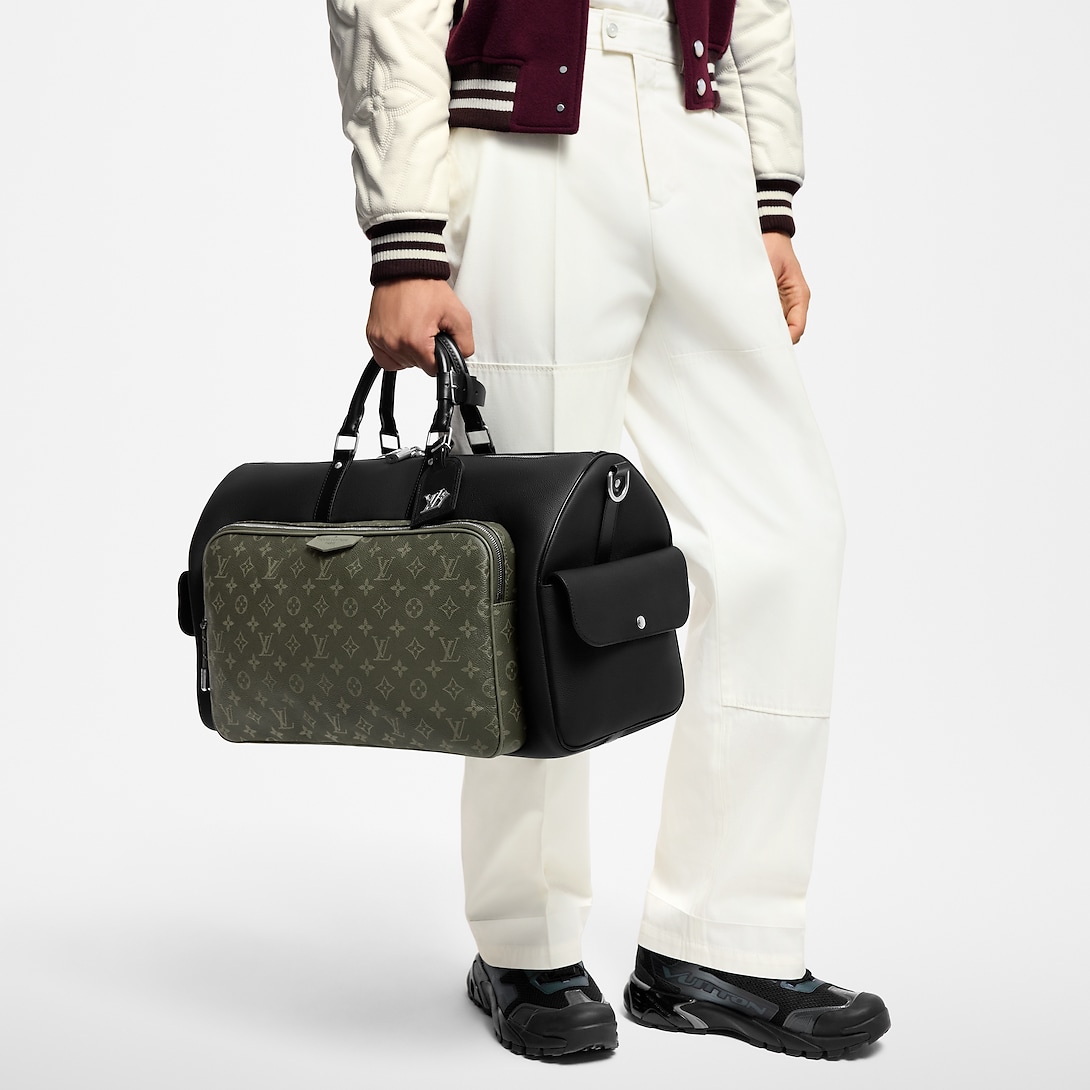 Louis Vuitton Keepall Bandoulière 50 Men Bags 50cm M12690