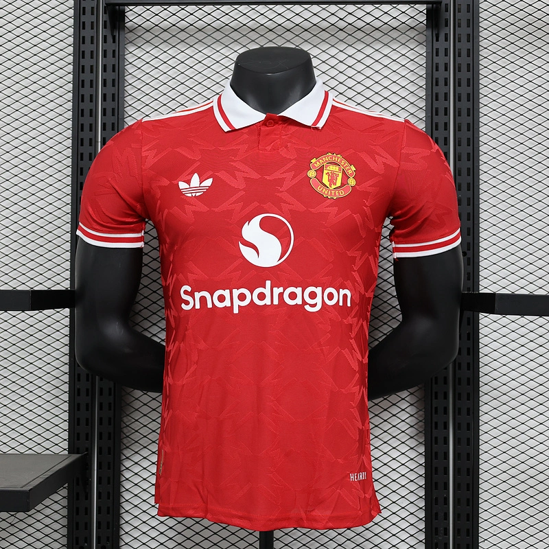 Player 2024-25 Manchester United special edition red Football jersey