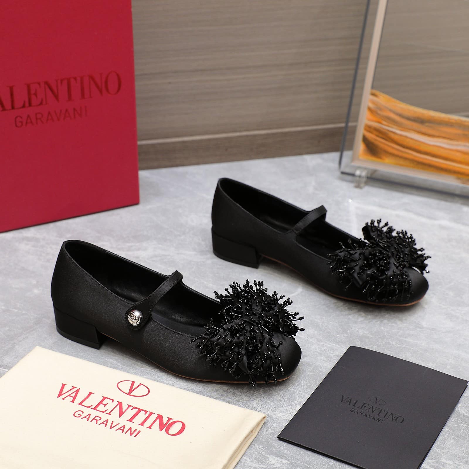Valentino Garavani Bowjane Black 5W0S0Ki3Puf 0No