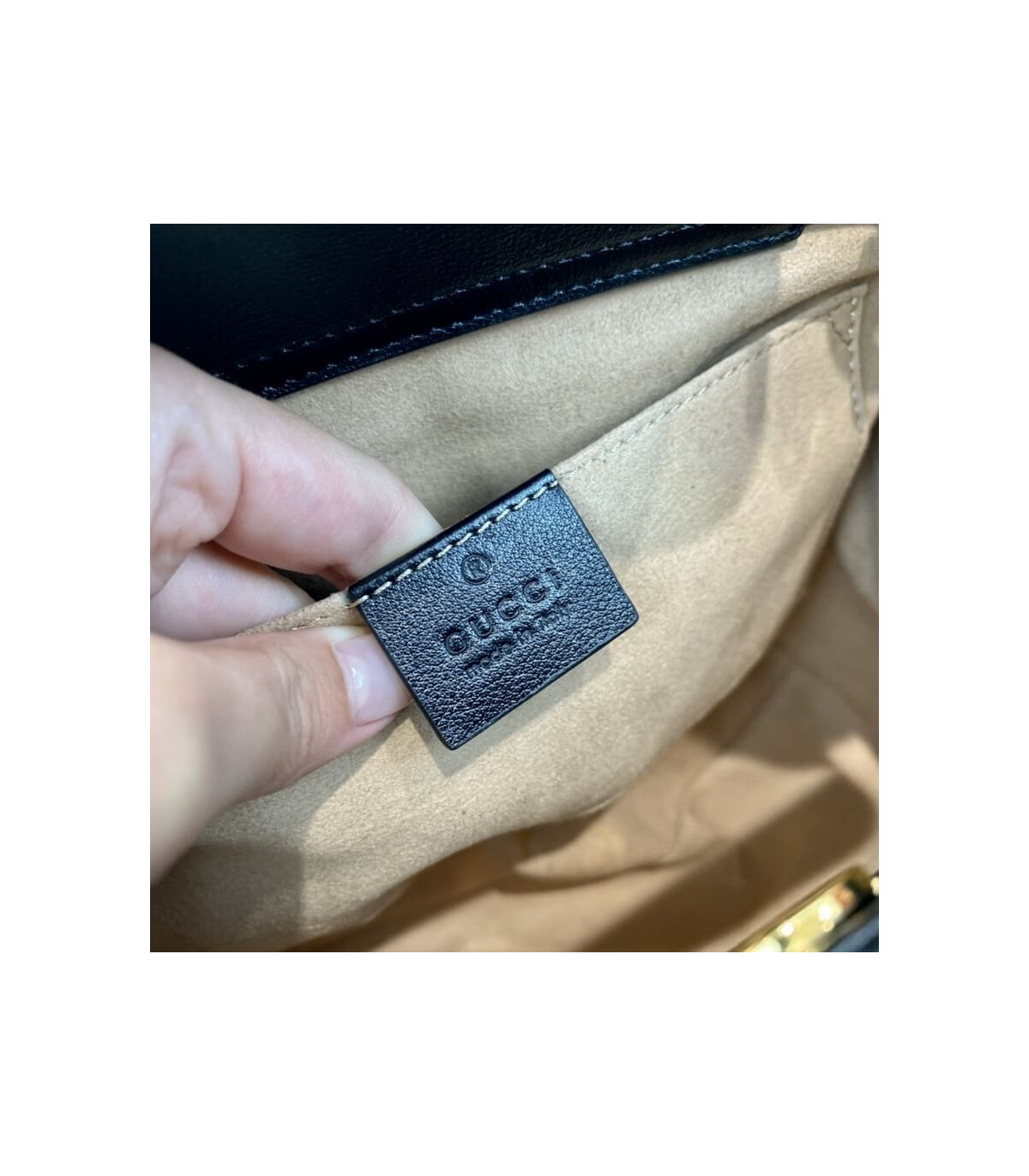 Gucci Diana Small Tote Bag Black