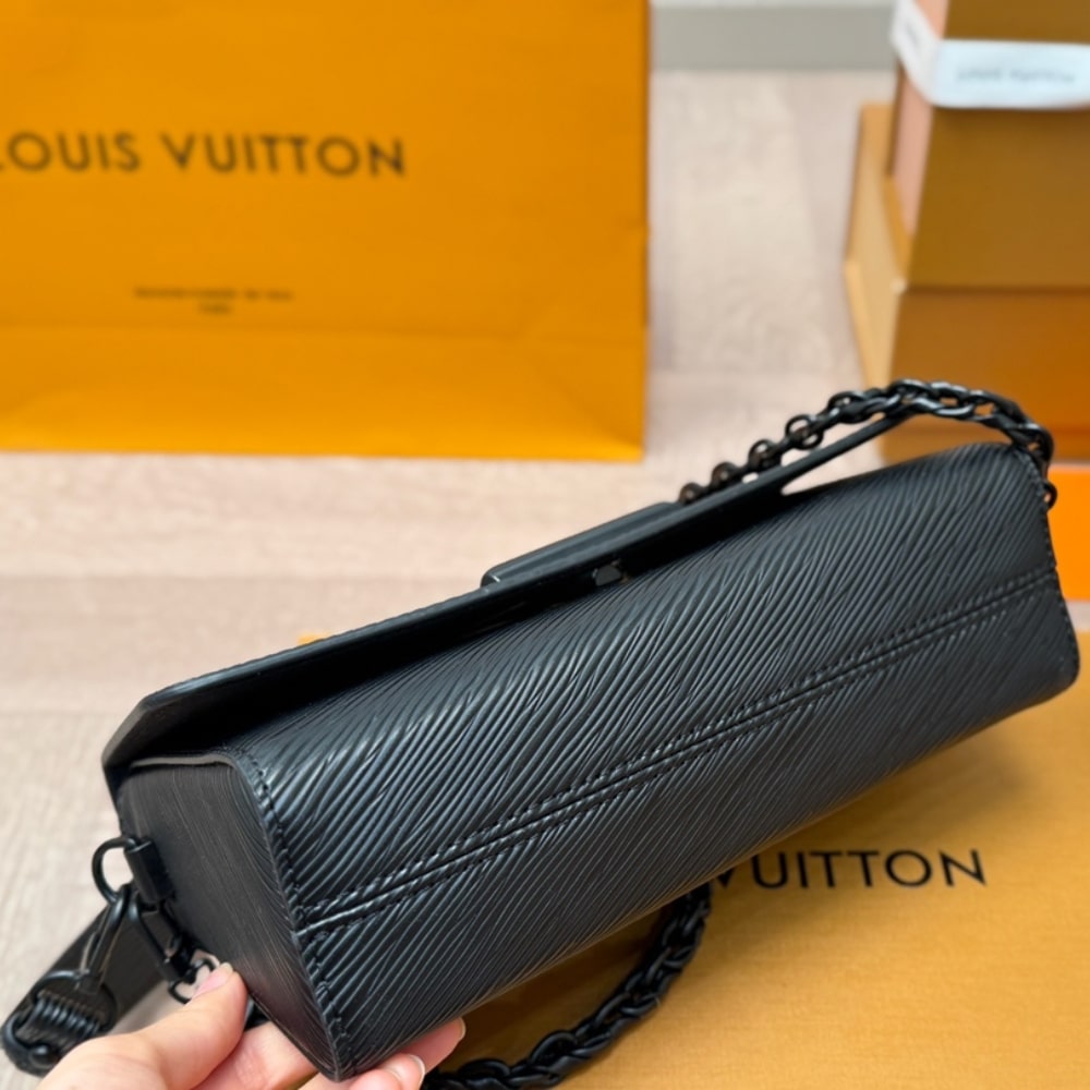 Louis Vuitton Twist West Bag Black 23Cm M25336