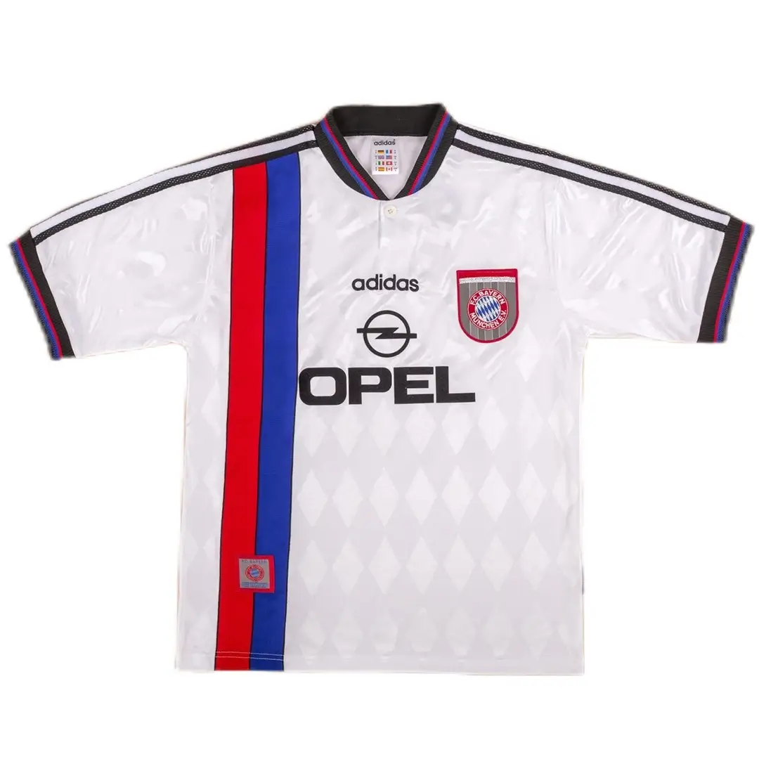 Bayern Munich 1996/98 Away Retro Football Jersey