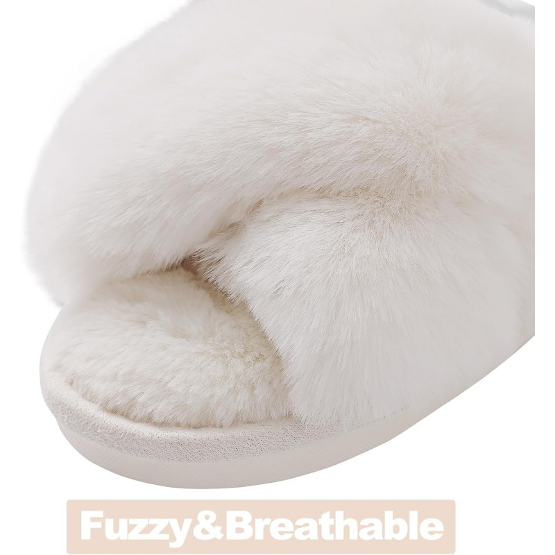 Women's Fuzzy Slippers
