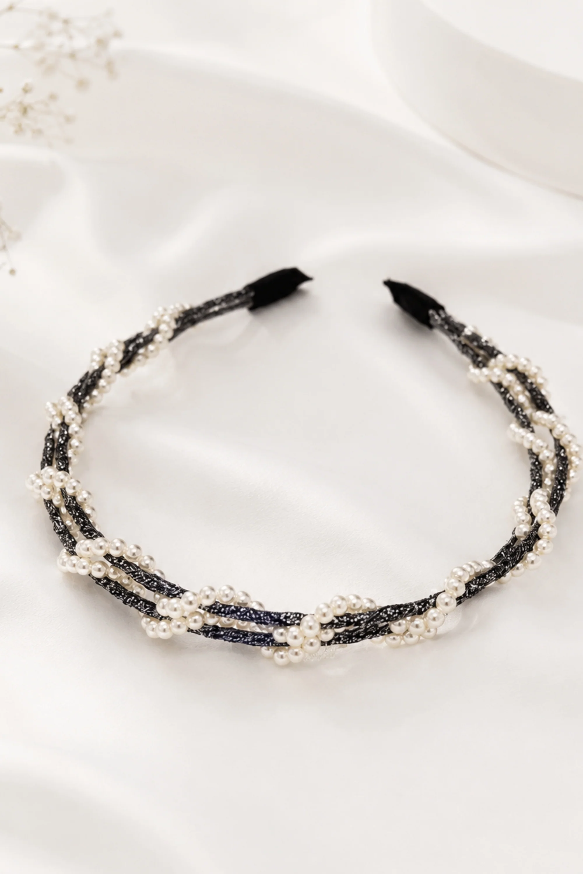 Celeste Pearl Twist Hairband