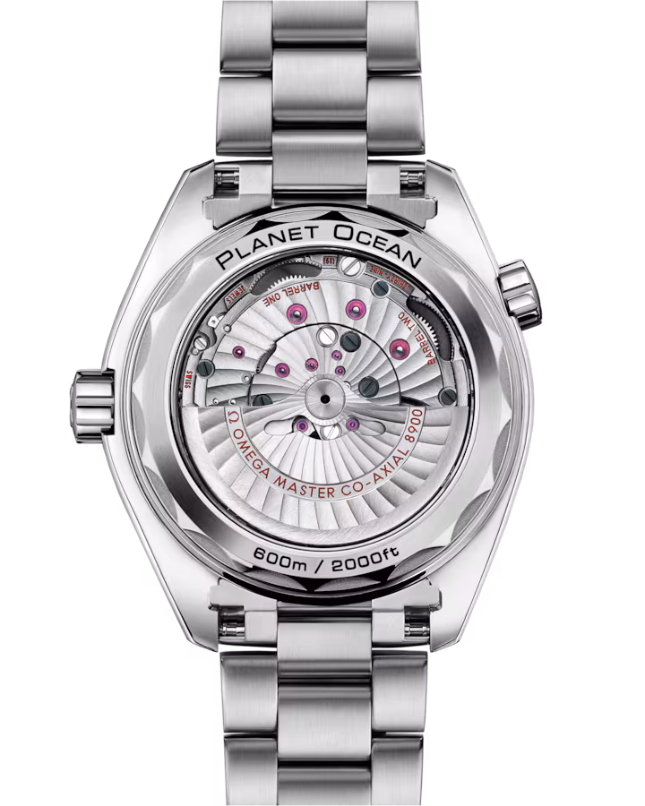 Omega Seamaster Planet Ocean 600M 43.5mm Grey Dial Titanium Bracelet 215.90.44.21.99.001