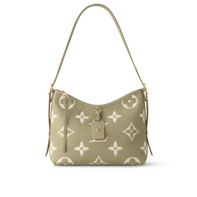 Louis Vuitton M46672 CarryAll PM Light Khaki/Cream