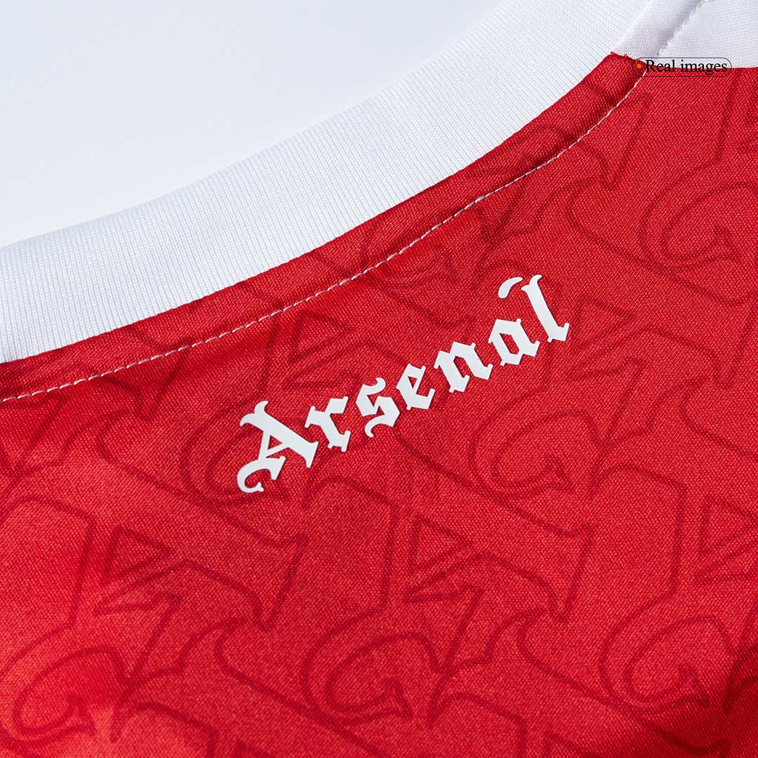 ØDEGAARD #8 Arsenal Home Soccer Jersey 2025/26 Red