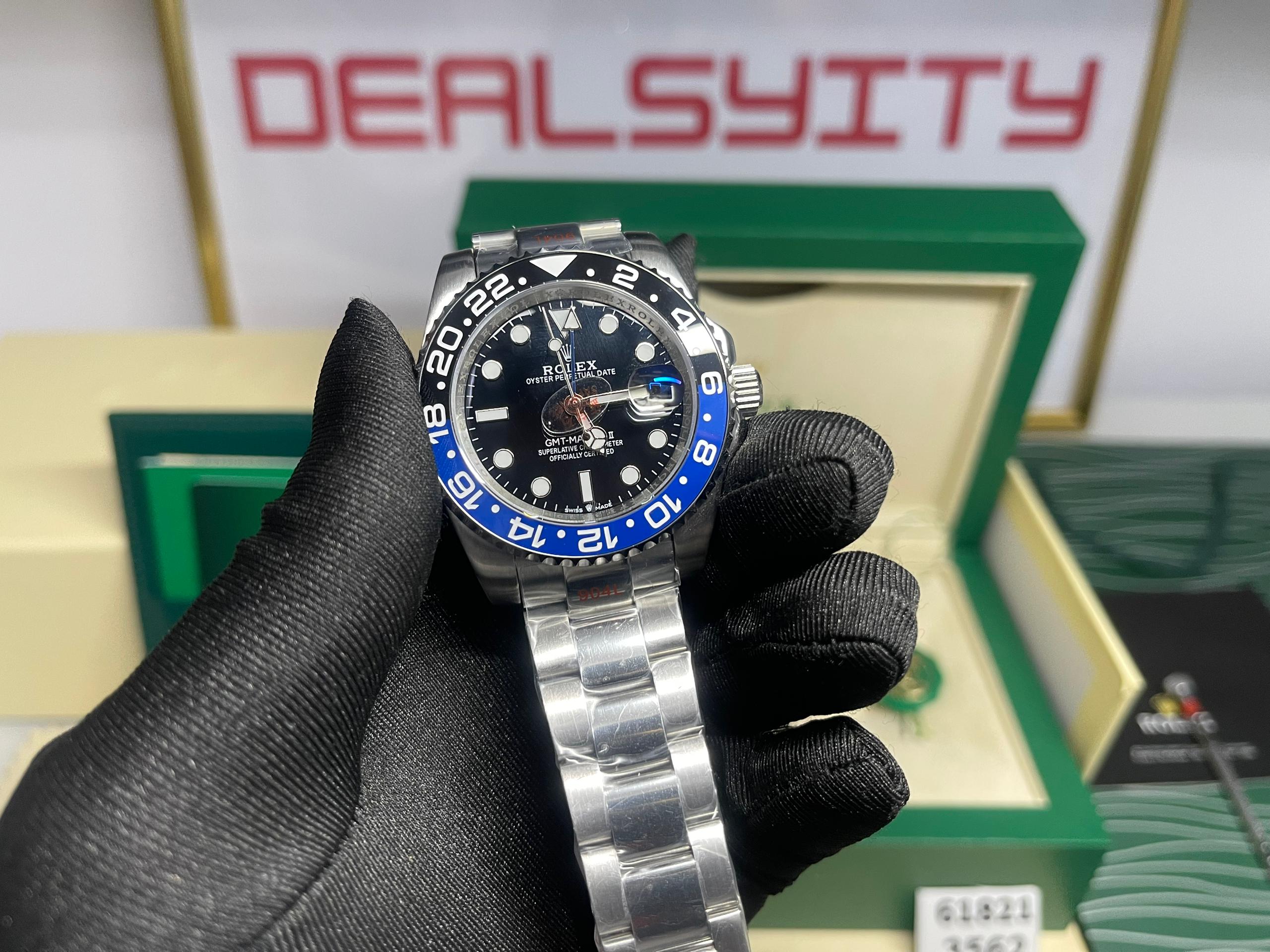 Rolex GMT-Master II 40mm Black Dial 116710BLNR “Batman”