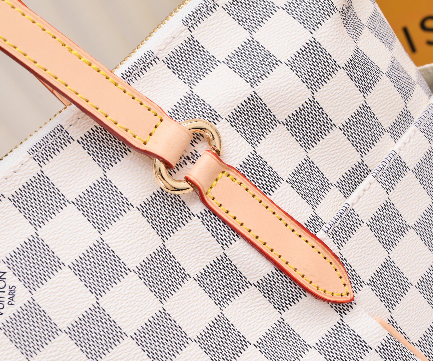 Louis Vuitton Totally Mm Damier Azur 43Cm